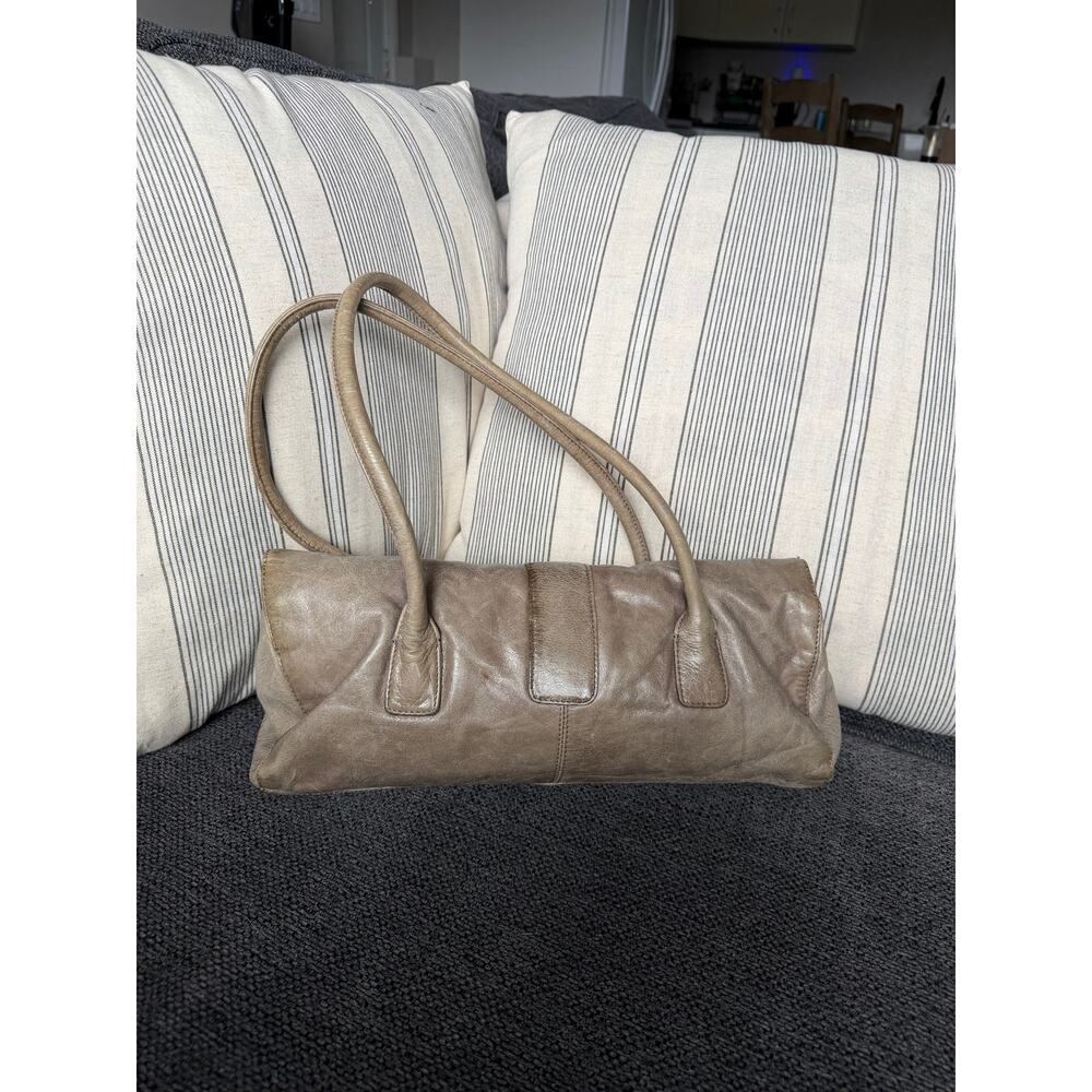 Hobo Norma Genuine Leather Barrel Double Strap Shoulder Bag - Picture 2 of 6